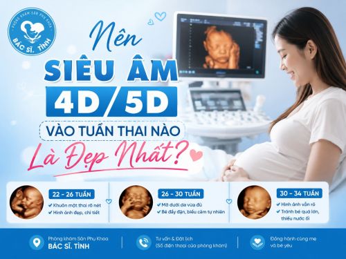 Nên Siêu Âm 4D/5D Vào Tuần Thai Nào Là Đẹp Nhất?