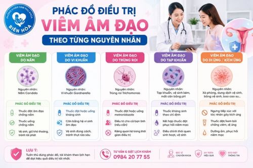 Phác Đồ Điều Trị Viêm Âm Đạo Theo Từng Nguyên Nhân