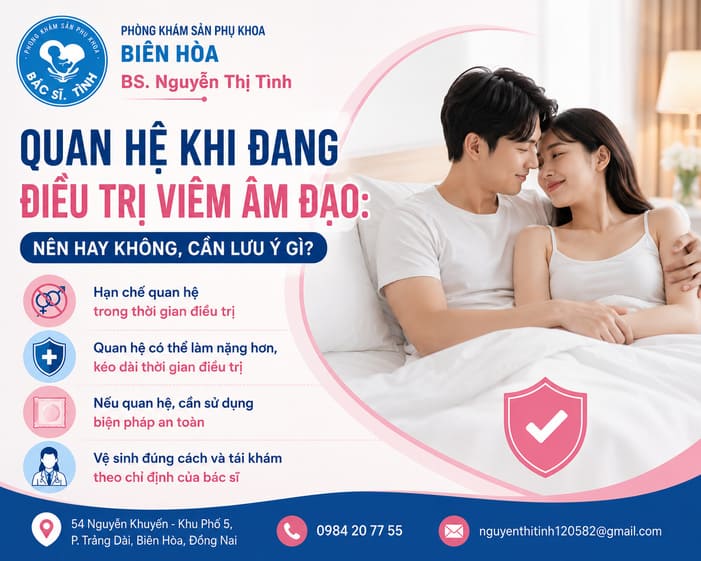 Quan Hệ Khi Đang Điều Trị Viêm Âm Đạo - Nên Hay Không?